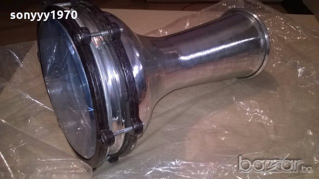 НОВА Тарамбука метална инокс-31/21см-внос сирия, снимка 5 - Ударни инструменти - 19824884