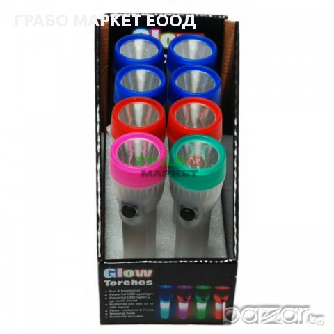 Диоден PVC фенер с кука за закачване, снимка 1