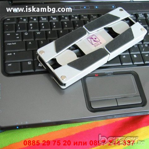 Сгъваем USB охладител за лаптоп - код 0074, снимка 5 - Лаптоп аксесоари - 13038671