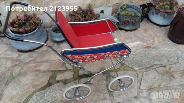 Стара детска количка, снимка 1