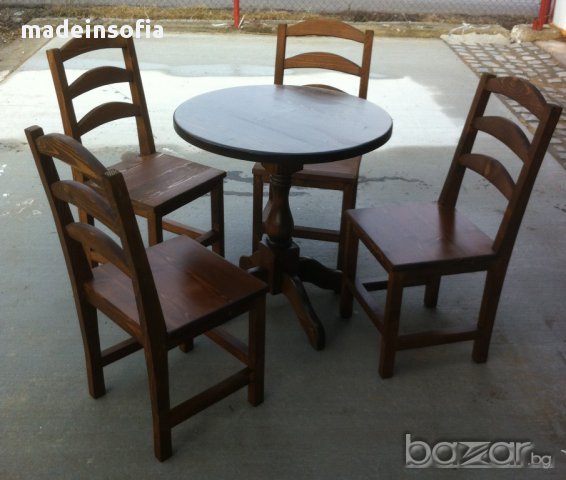 Дървени маси и столове, снимка 13 - Маси - 16659210