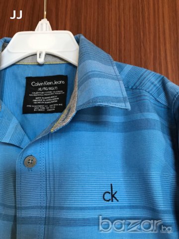 Calvin Klein оригинална риза, размер 7годинки, снимка 2 - Детски ризи - 20282422