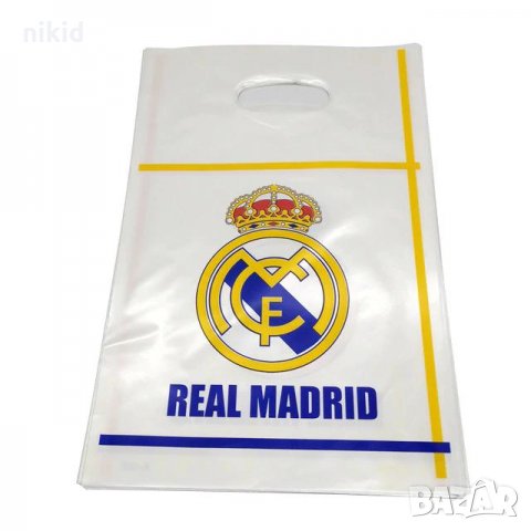 Real Madrid Realmadrid Реал Мадрид 10 бр торбички за сладки подарък рожден ден парти, снимка 1 - Други - 24080856