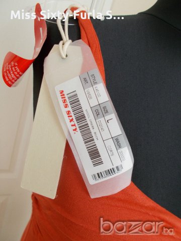 MISS SIXTY-нова оранжева рокля Мис Сиксти-L размер, снимка 5 - Рокли - 12762386