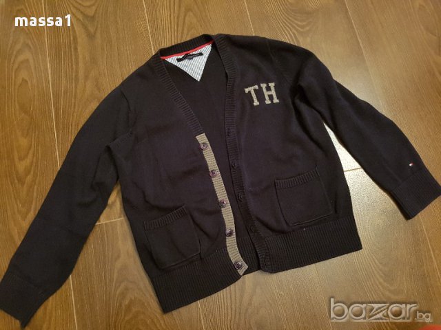 TOMMY HILFIGER жилетка, цена 14.90 лв., снимка 8 - Детски пуловери и жилетки - 18093860