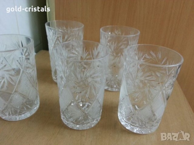 Кристални чаши руски кристал 