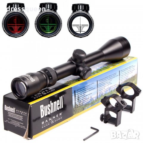 1891 Оптически мерник с подсветка Bushnell 3-9x40eg