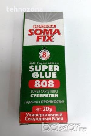 Универсално секундно лепило Soma Fix 808