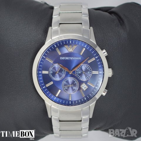 EMPORIO ARMANI Renato Chronograph AR2448. Нов мъжки часовник, снимка 11 - Мъжки - 24443332