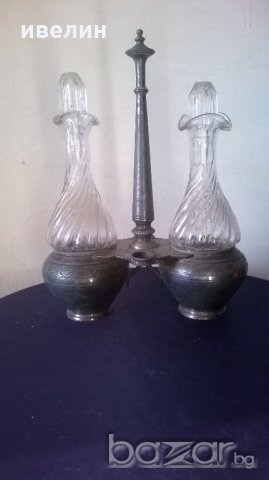 посребрен оливерник арт деко