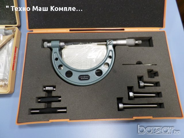 Микрометри Mitutoyo, снимка 5 - Други машини и части - 8980005