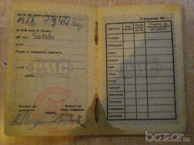 Лот от членски карти - 3 бр., снимка 6 - Други ценни предмети - 7623060