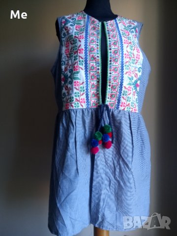 Dona Dony дамска туника елек размер М - Л Памук Произведена в Египет Отлична!, снимка 1