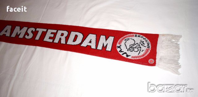 Ajax Amsterdam - 100% оригинален фенски футболен шал / Аякс Амстердам / , снимка 3 - Фен артикули - 16742098