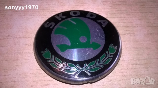 skoda 8см-емблема-внос швеицария