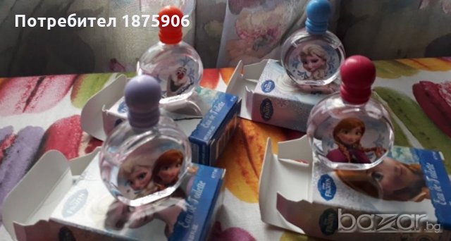 Детски сет от 4 парфюмчета "Frozen", снимка 3 - Дамски парфюми - 21027752