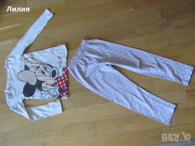 Пижама Disney Minnie Mouse, момиче, 128, снимка 1 - Детски пижами - 24877700