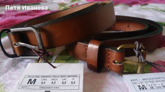 Мъжки колани Zarra и Tom Taylor , снимка 2 - Колани - 15242167