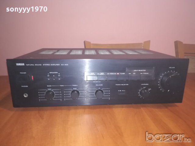 yamaha stereo amplifier-made in japan-внос швеицария&, снимка 2 - Ресийвъри, усилватели, смесителни пултове - 20980449