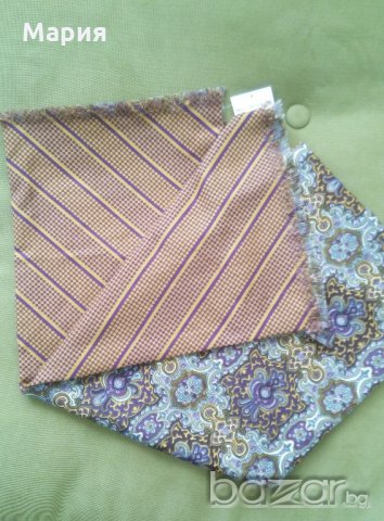 Дамски шарен шал памук, снимка 3 - Шапки - 18943786