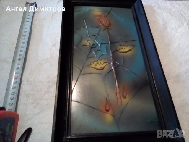 Картина смесена техника Иван Тодоров Рози, снимка 4 - Картини - 23052824