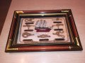 ретро колекция-корабна картина-36х26х4см-внос швеицария, снимка 2
