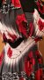 Нова лятна рокля S с червени рози с етикет, снимка 3