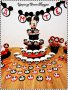 украса и аксесоари на тема Мики Маус за детски рожден ден, снимка 3