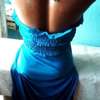   Синя рокля  Valdi, снимка 2 - Рокли - 22057528