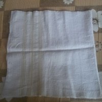 Стар памучен плат - парче ръчно тъкан, снимка 1 - Други - 24426851
