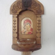 Стар дървен иконостас, снимка 1 - Антикварни и старинни предмети - 14776478