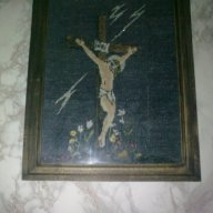 Исус на кръста - /гоблен/, снимка 3 - Гоблени - 10210265