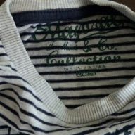 18-24м 92см Блуза с дълъг ръкав Майорал Материя - памук Цвят - сиво райе Без следи от употреба, снимка 3 - Бебешки блузки - 17976790
