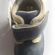 Детски обувки за момче от естествена кожа с лепенка, ортопедични, снимка 2 - Детски маратонки - 9899054