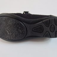 Затворени обувки естествена кожа Понки в черно, снимка 4 - Детски маратонки - 17508825