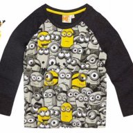 Нова цена! Детска блуза за Minions 6, 8, 10 и 12 г. - Модел 4-6, снимка 3 - Детски Блузи и туники - 16471264
