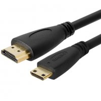 Нов кабел HDMI на Mini HDMI - видео кабели, снимка 1 - Кабели и адаптери - 22470161