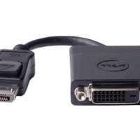 преходник Dell DisplayPort to DVI Adapter CN-027KKH, снимка 1 - Кабели и адаптери - 24515530