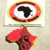 Africa Medallion Медальон Африка : Emperor King Haile Selassie, снимка 4 - Колиета, медальони, синджири - 12136000