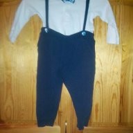 Панталон, боди с папионка и яке , снимка 5 - Комплекти за бебе - 13663850