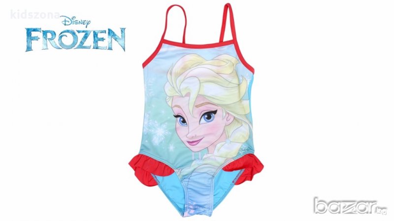 Детски бански Frozen за 2 и 6 г., снимка 1