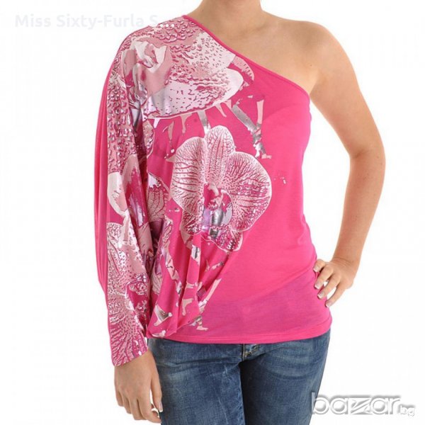MISS SIXTY-нов розов топ с орхидеи Мис Сиксти-M размер , снимка 1