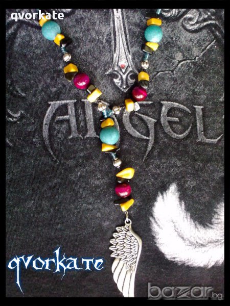 Колие и обеци Крило, снимка 1