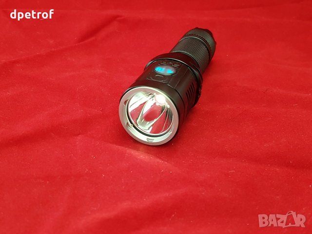 Усилен EDC 1400lm/28kcds/ компактен LED прожектор с дисплей и сензорно управление, снимка 1