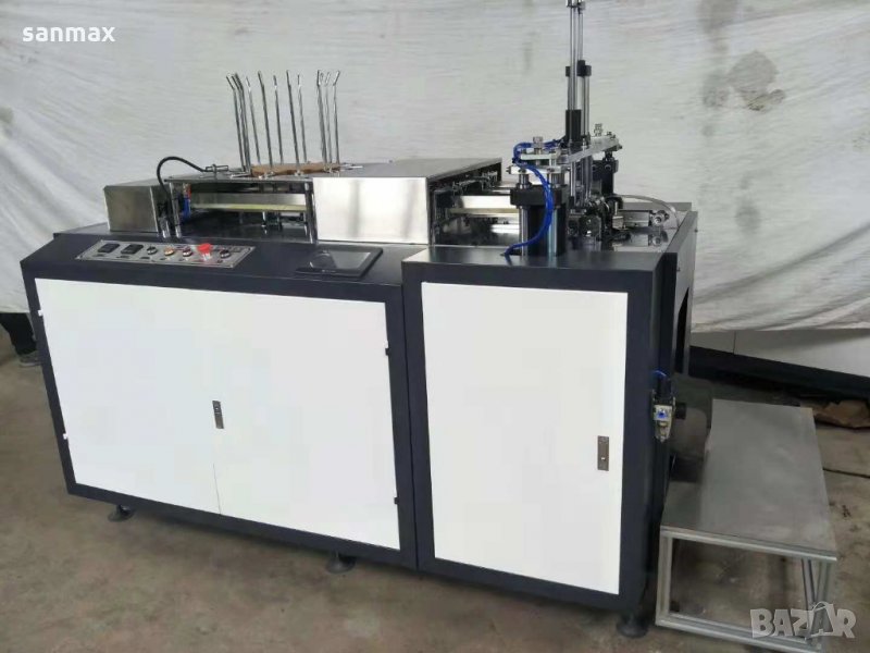 Машина за сгъване и лепене на картонени кутии, снимка 1