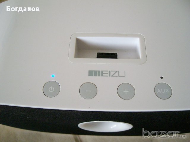 Ново Бяло Мини Усилвателче с Aux In   Мейзи-Meizu Audio Doking Station с докинг станция, снимка 3 - Друга електроника - 11066750