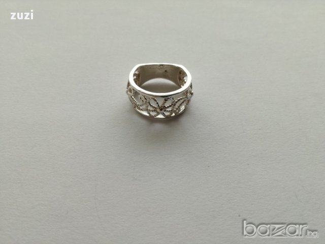 Сребърен пръстен - сребро проба 925 , снимка 2 - Пръстени - 17564185