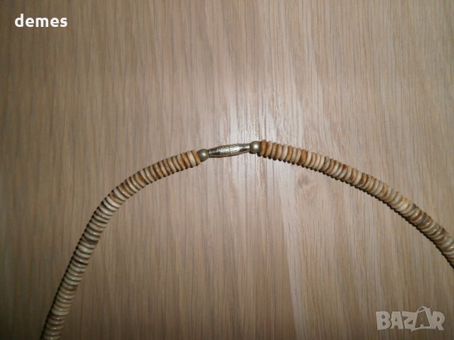 Колие от камилска кост в гръндж стил, снимка 6 - Колиета, медальони, синджири - 23510856