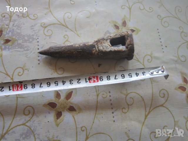 Старо железничарско чукче чук наковалня 