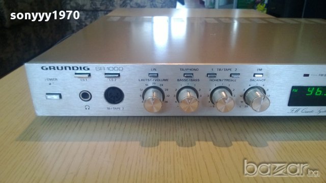grundig sr1000-high fidelity-stereo receiver-нов внос от швеицария, снимка 8 - Ресийвъри, усилватели, смесителни пултове - 8602414